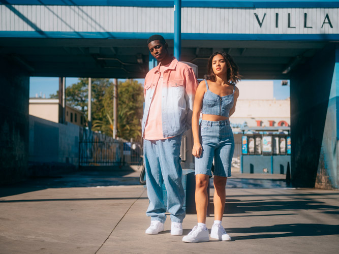 modelos primavera verano 2020 de Karl Kani Karl Kappi prendas denim