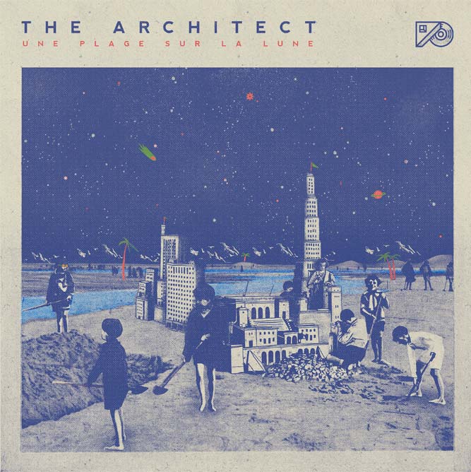 portada disco Une plage sur la lune portada The Architect