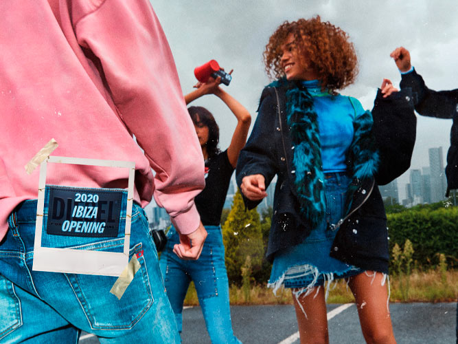 DIESEL Unforgettable Denim Ibiza Opening 2020 Diesel colección otoño-invierno 2020