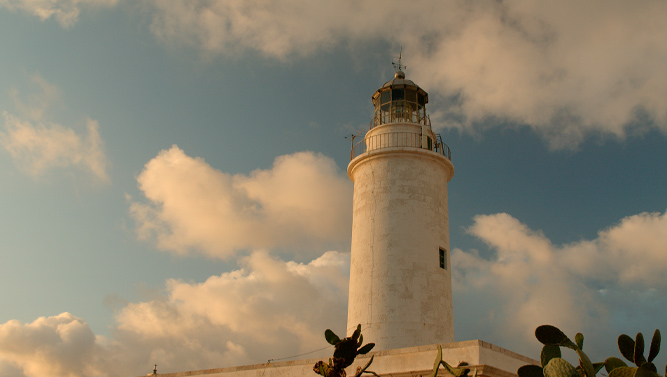 faro de Formentera paisaje del faro de Formentera