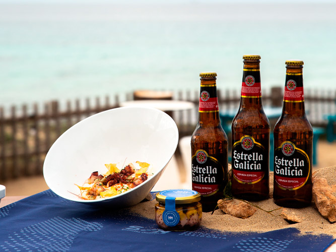 gastronomía y cervezas Estrella Galicia Estrella Galicia Posidonia 20202