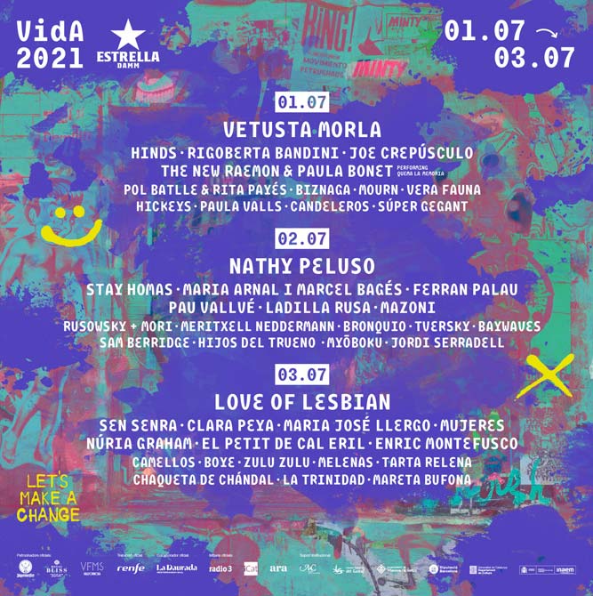 Carte Vida Festival 2021 GIN MG y Vidal Festival