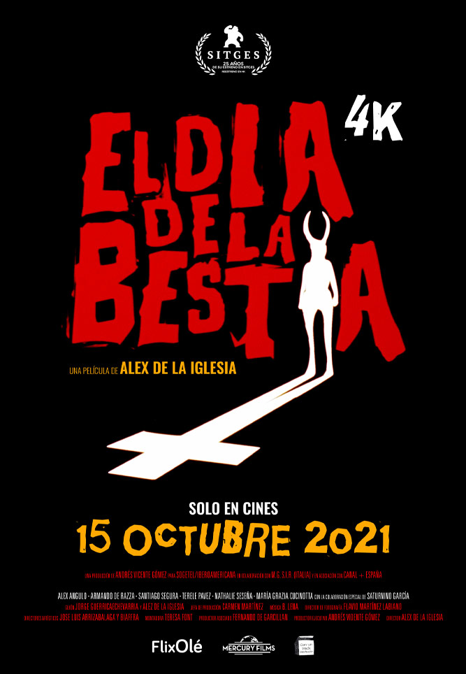 cartel de El Día de la Bestia El día de la Bestia