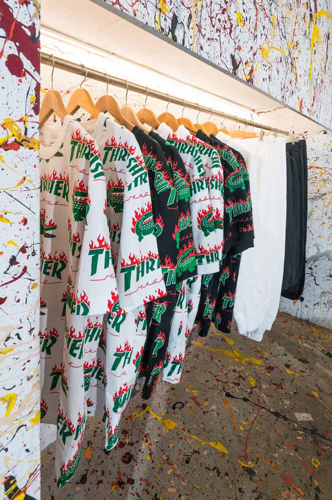Lacoste x Thrasher Lacoste x Thrasher