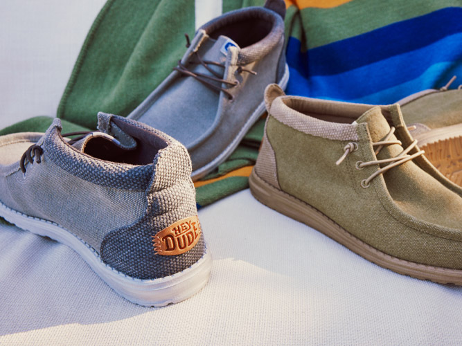 Los zapatos HEYDUDE