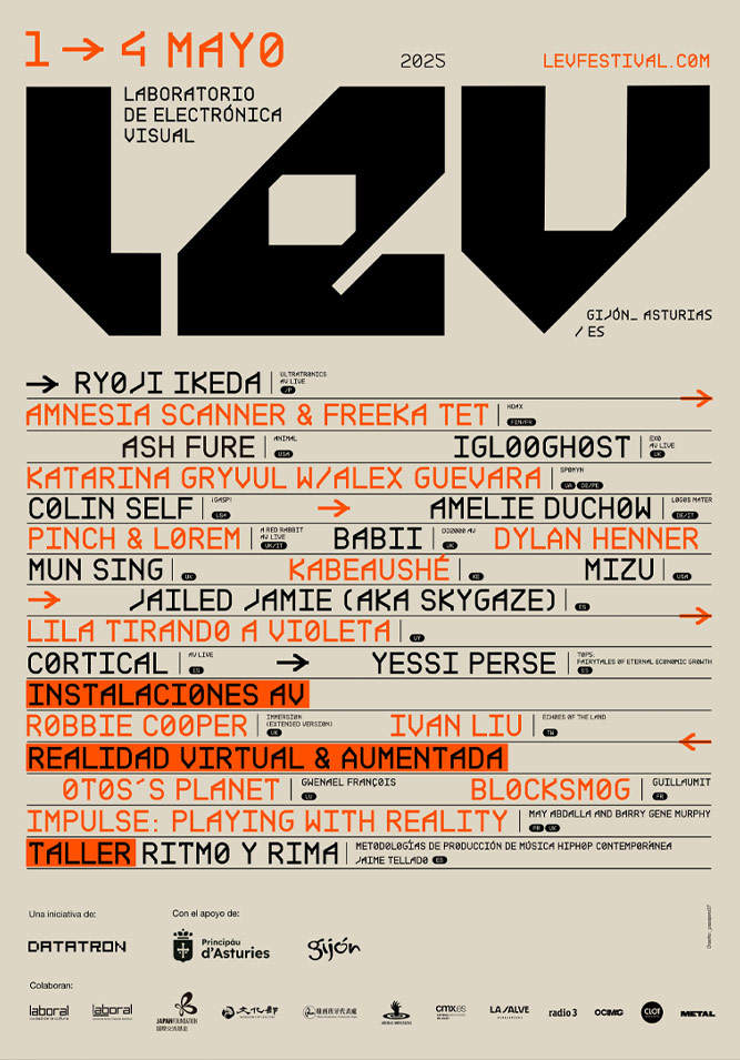 El festival LEV 2025 El festival LEV 2025