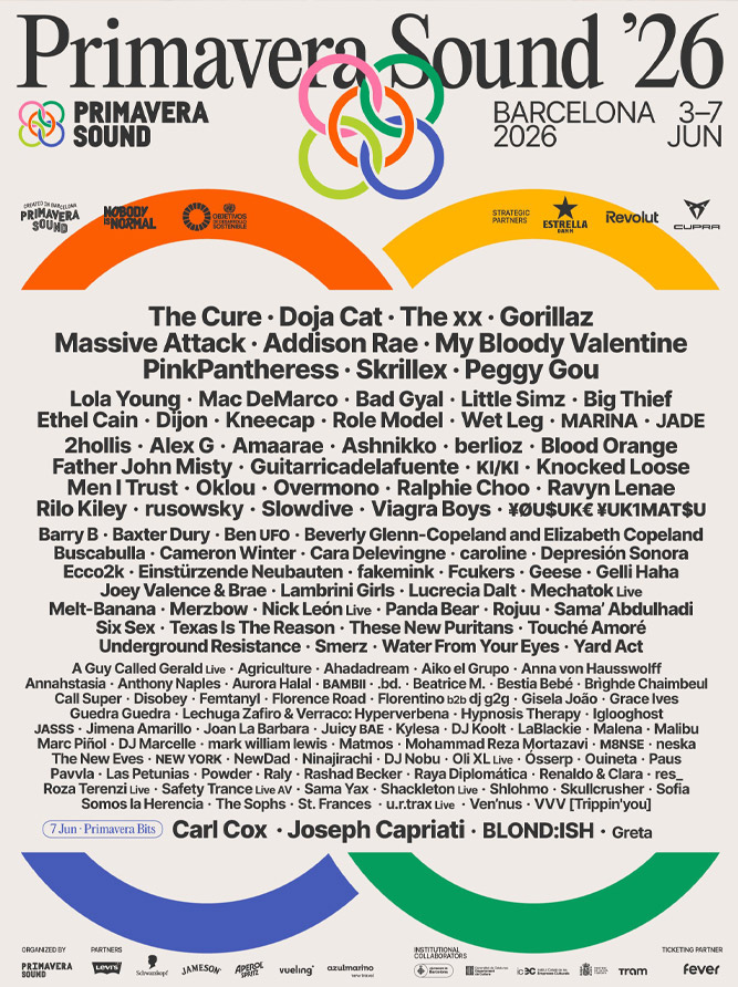 Primavera Sound 2026 Primavera Sound 2026
